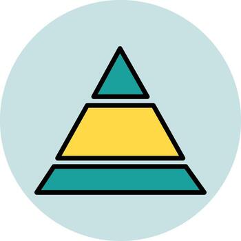 Pyramindchart Vector Icon