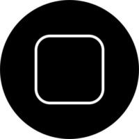 Stop button Vector Icon