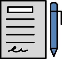 Notepad Vector Icon