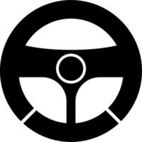 Steering Wheel Vector Icon