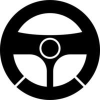 Steering Wheel Vector Icon