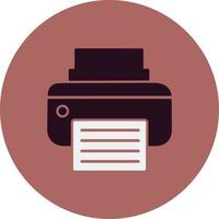 Printer Vector Icon