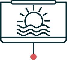 Presentation Vector Icon