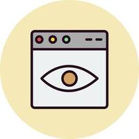 Web and Application Programming Icon vector