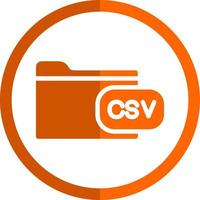 File Csv Vector Icon Design