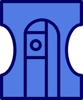 icono de vector de sacapuntas