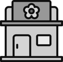 Flower Shop Vector Icon