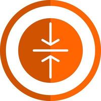 Compress Vector Icon Design