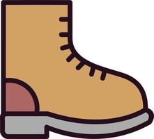 Winter Boot Vector Icon