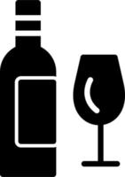 icono de vector de vino