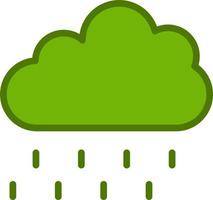 Rain Vector Icon