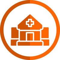 Hospital Alt Vector Icon Design