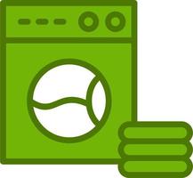 Washing Clothes Vector Icon