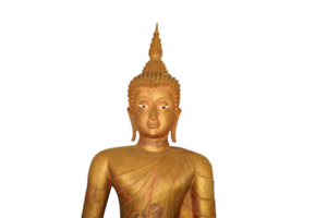 golden Buddha statue for worship png