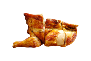 Yellow grilled chicken png