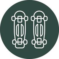 Longboard Vector Icon