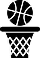 icono de vector de baloncesto