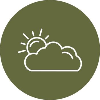 icono de vector de nube