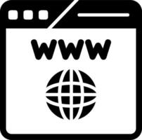 Www Vector Icon