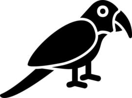 icono de vector de loro