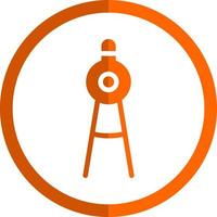 Drafting Compass Vector Icon Design