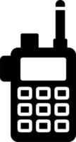 Walkie Talkie Vector Icon