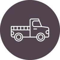 Pickup Truck Vector Icon