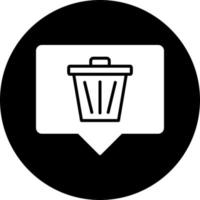 Delete Message Vector Icon