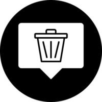 Delete Message Vector Icon