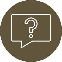 Question Sign Vector Icon