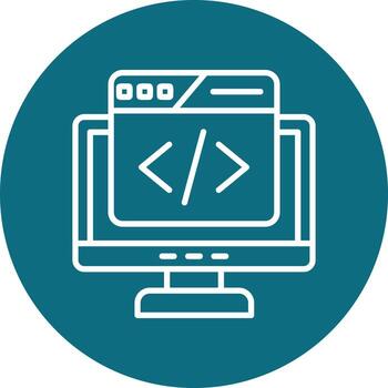 Coding Vector Icon