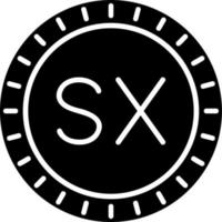 Sint Maarten Dial code Vector Icon