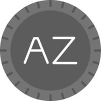 Azerbaijan Dial code Vector Icon