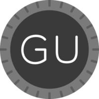 Guam Dial code Vector Icon