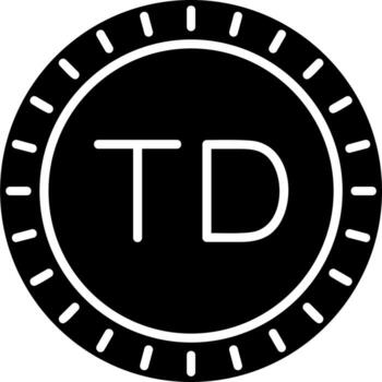 Chad marcar código vector icono