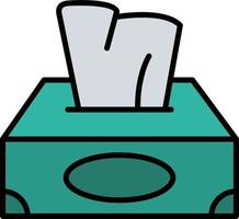 Tissue Box Vector Icon