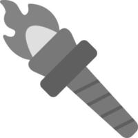 Torch Vector Icon