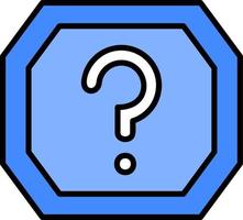 Question Mark Vector Icon