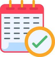 Calendar Vector Icon