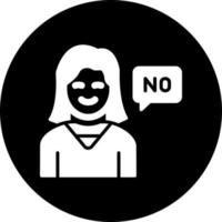 Say No Vector Icon