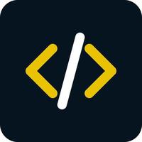 Code Vector Icon Design