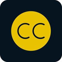 Closed Captioning Vector Icon Design