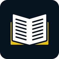 Book Open Vector Icon Design