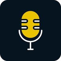 Microphone Alt Vector Icon Design