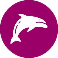 Dolphin Vector Icon