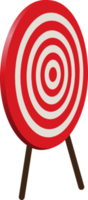 Darts target isolated png