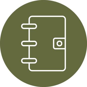 Notebook Vector Icon