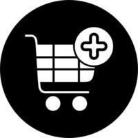 Shopping cart add Vector Icon