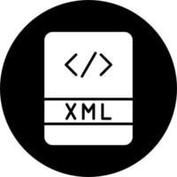 Xml File Vector Icon