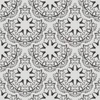 Vector seamless retro pattern background.